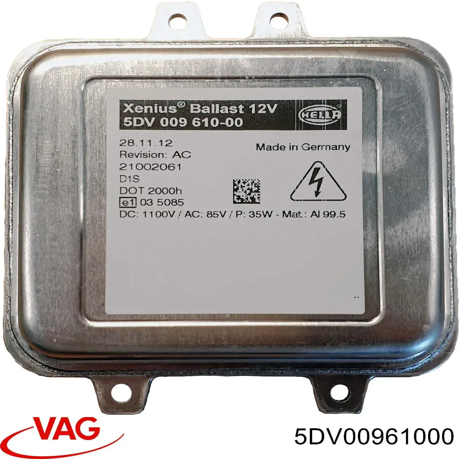 5DV00961000 VAG Urządzenie zapłonowe (ksenon)