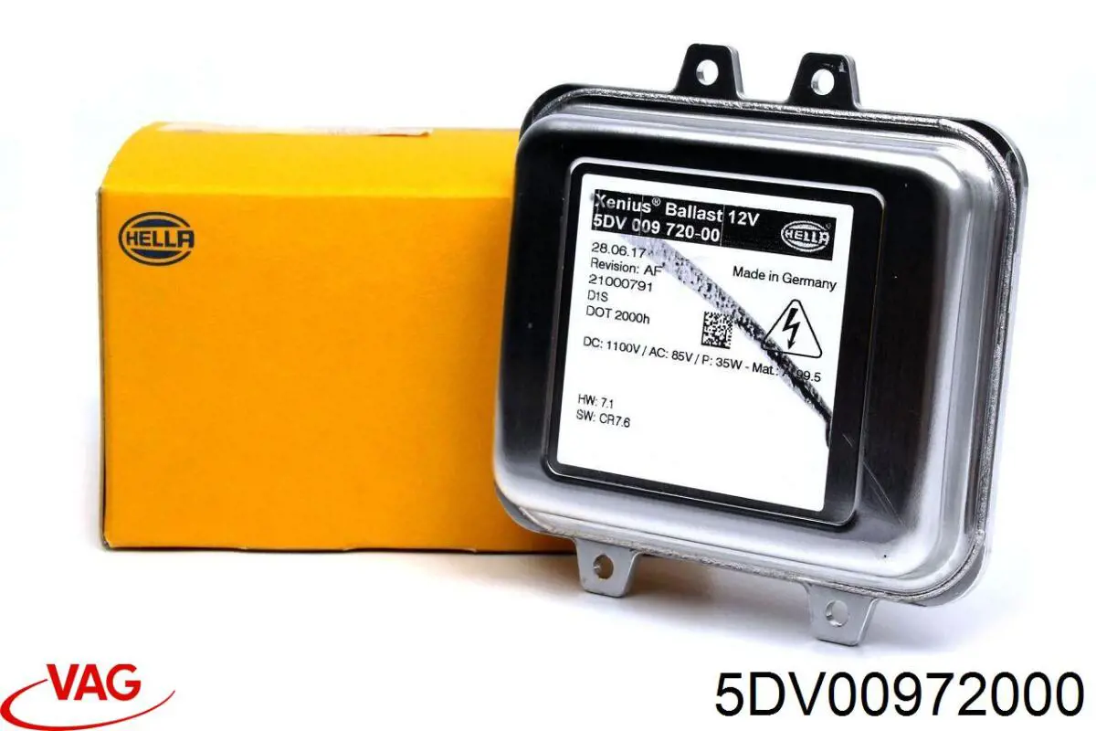 5DV00972000 VAG Urządzenie zapłonowe (ksenon)