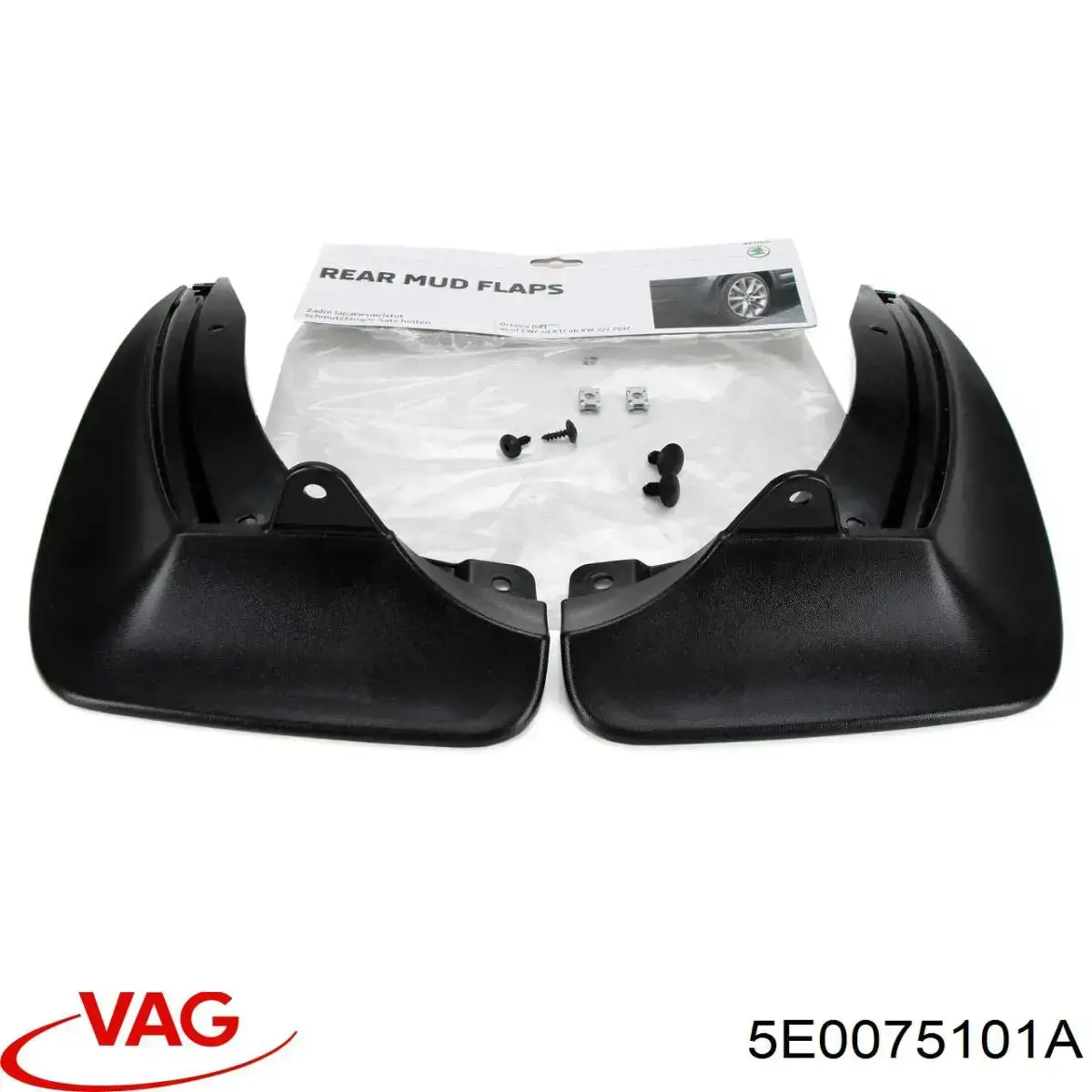 Chlapacze tylne, komplet VAG 5E0075101A cena, od 35,57 USD