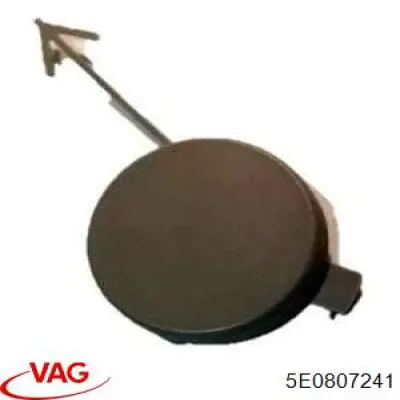 Do koszyka 5E0807241 VAG Zaślepka haku holowniczego zderzaka przednia