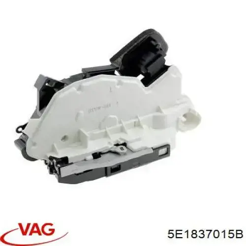 5E1837015B VAG Zamek drzwi przednich lewych
