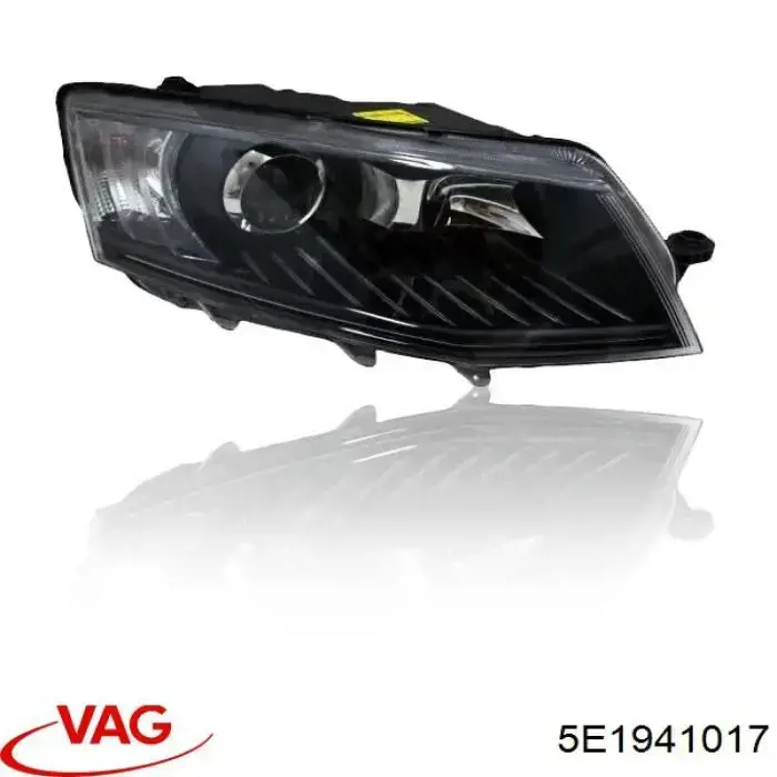 5E1941017 VAG Reflektor lewy
