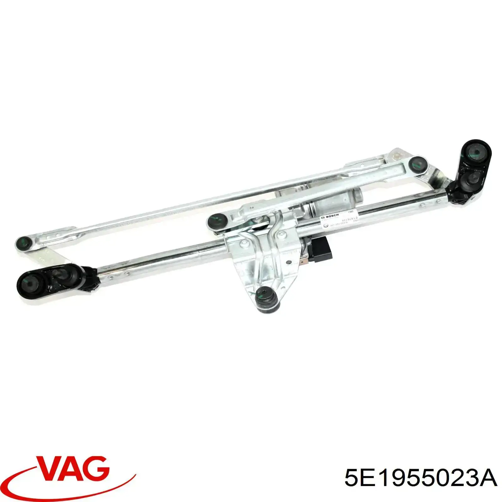 5E1955023A VAG Mechanizm wycieraczek
