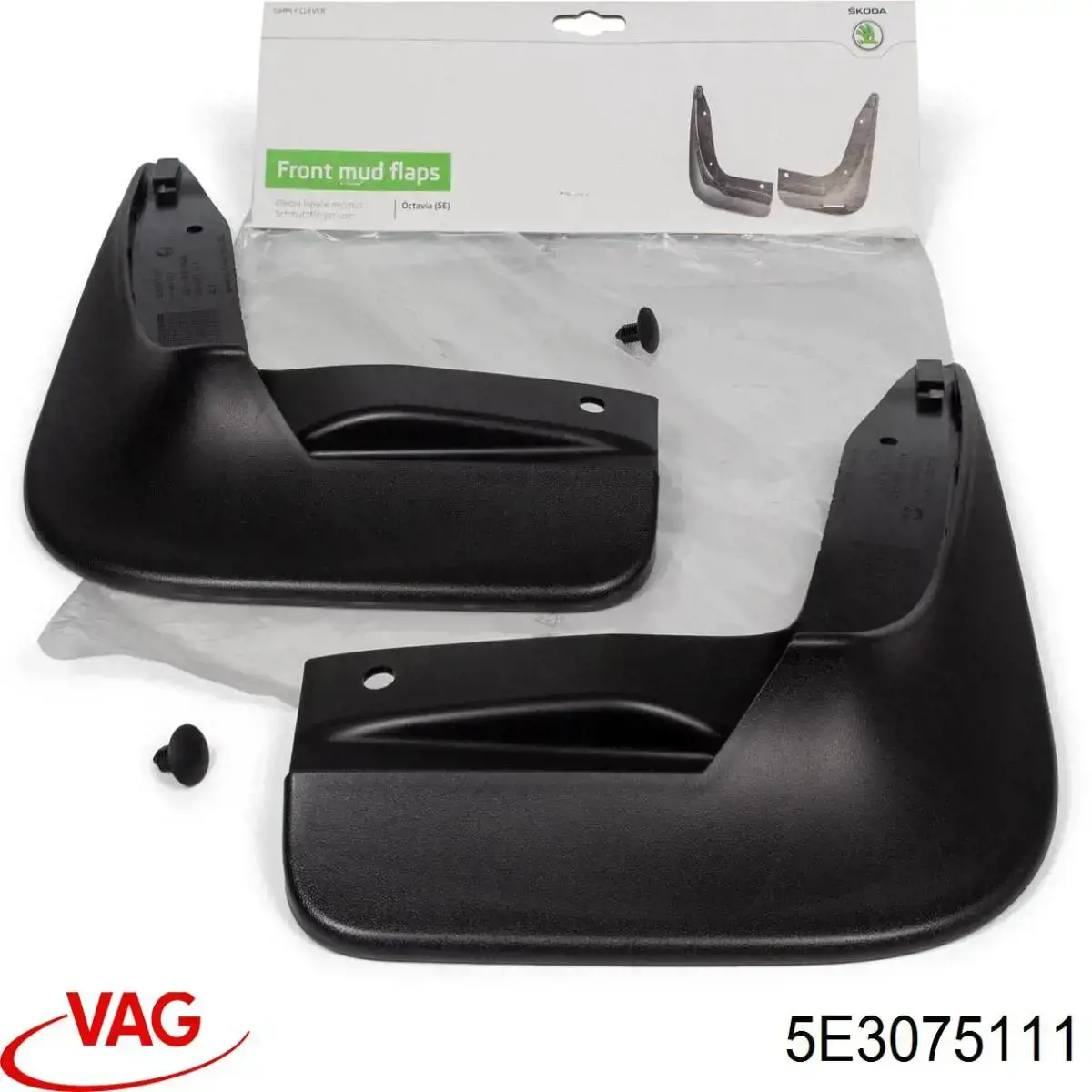 Chlapacze przednie, zestaw Skoda Octavia IV A8 hatchback (NX3, NN3, PV3) (2020 - 2026) cena, od 51,28 USD
