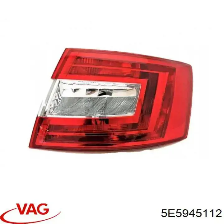 Lampa zespolona tylna prawa VAG 5E5945112 cena, od 109,02 USD