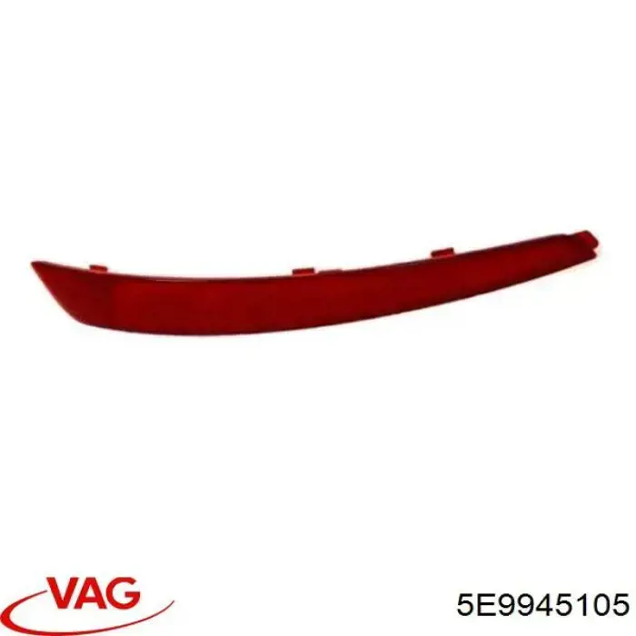 Lampa odblaskowa zderzaka tylnego lewa AND 30945063 cena, od 24,59 USD