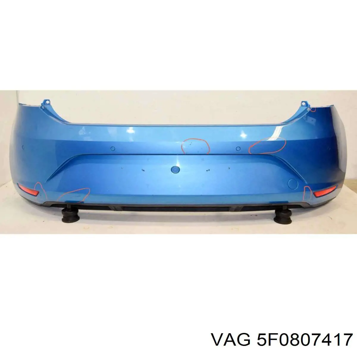 5F0807417 VAG Zderzak tylny