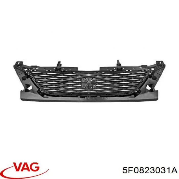 Do koszyka 5F0823031A VAG Maska silnika