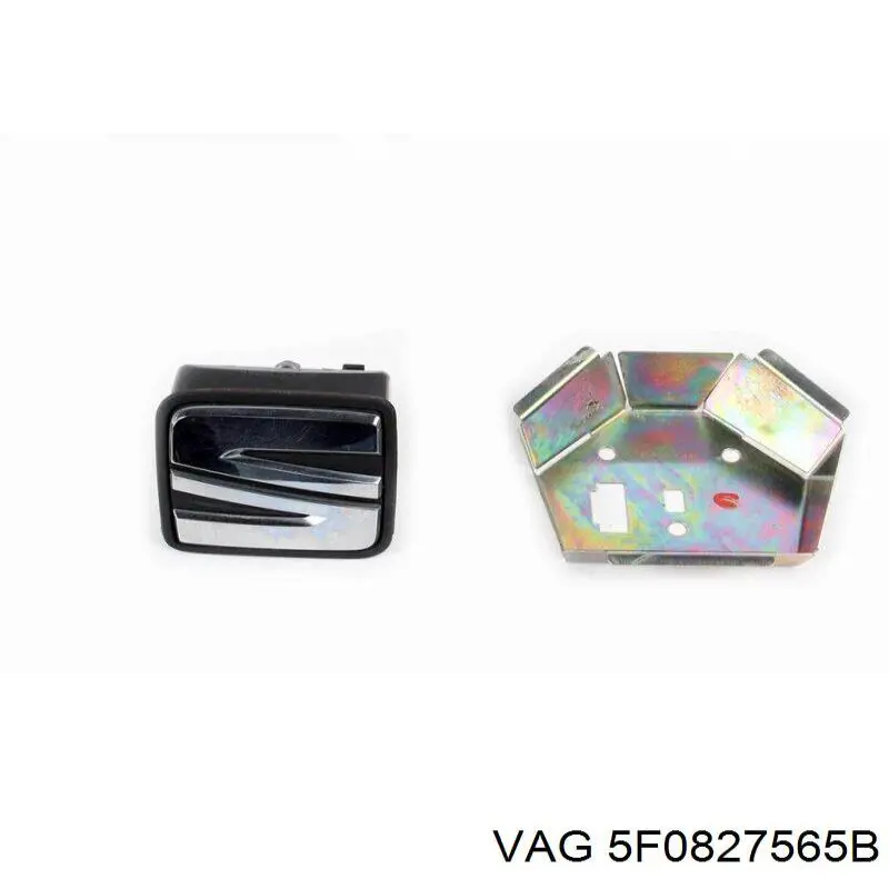 Klamka bagażnika (drzwi 3/5 tylnych) zewnętrzna VAG 5F0827565B cena, od 76,62 USD