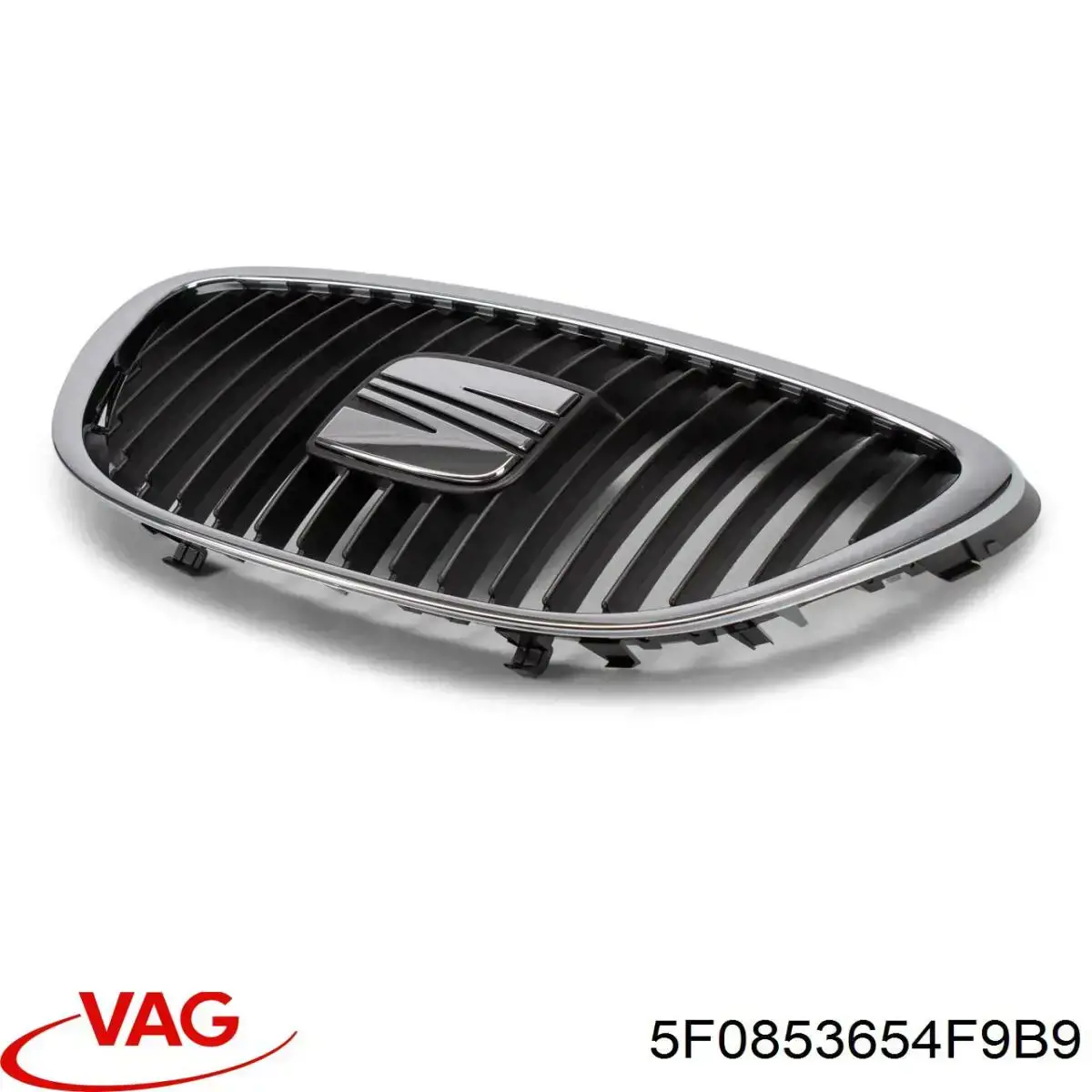 5F0853654F9B9 VAG Atrapa chłodnicy
