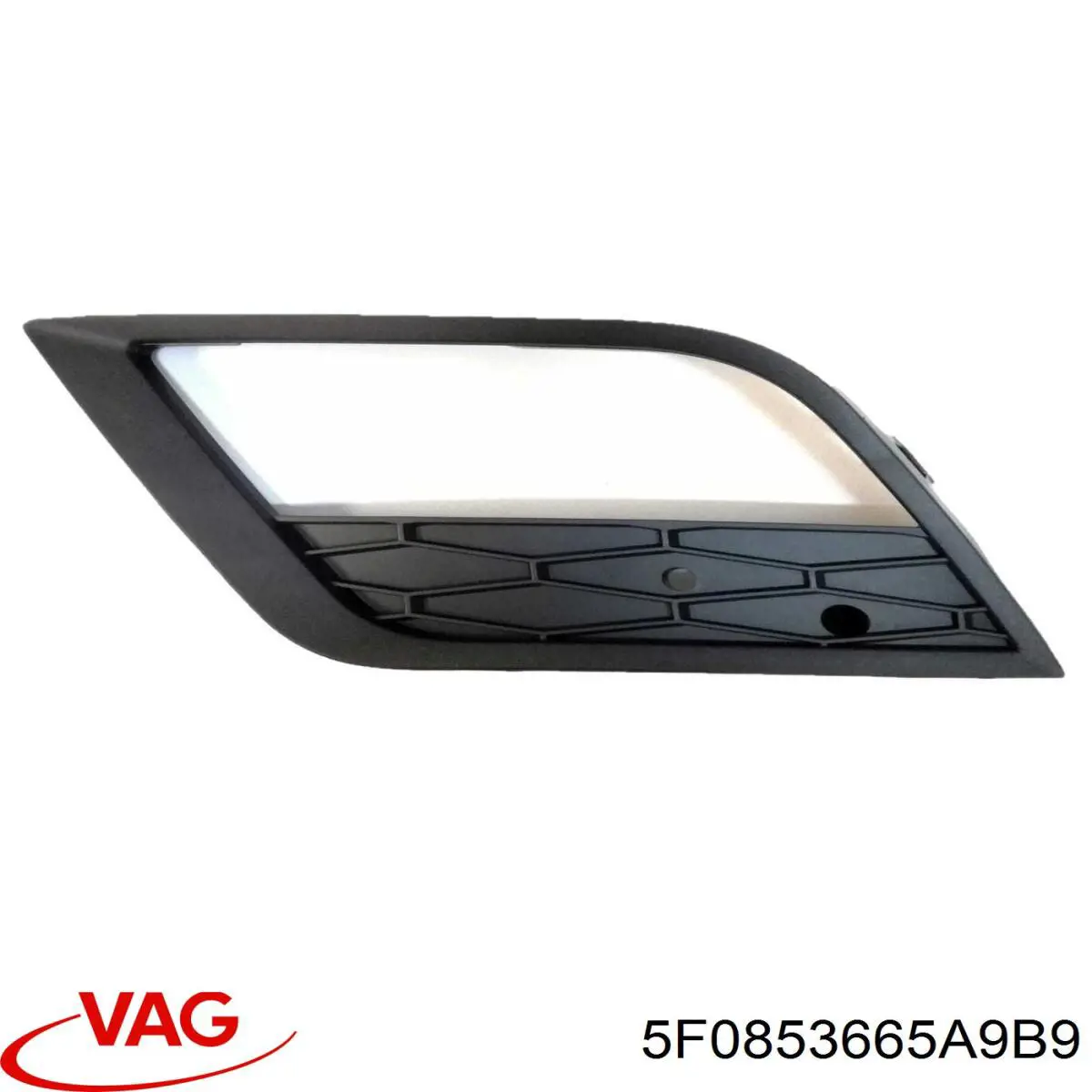 5F0853665A9B9 VAG Kratka zderzaka przedniego lewa