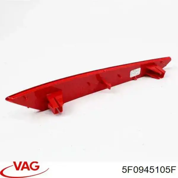5F0945105F VAG Lampa odblaskowa zderzaka tylnego lewa