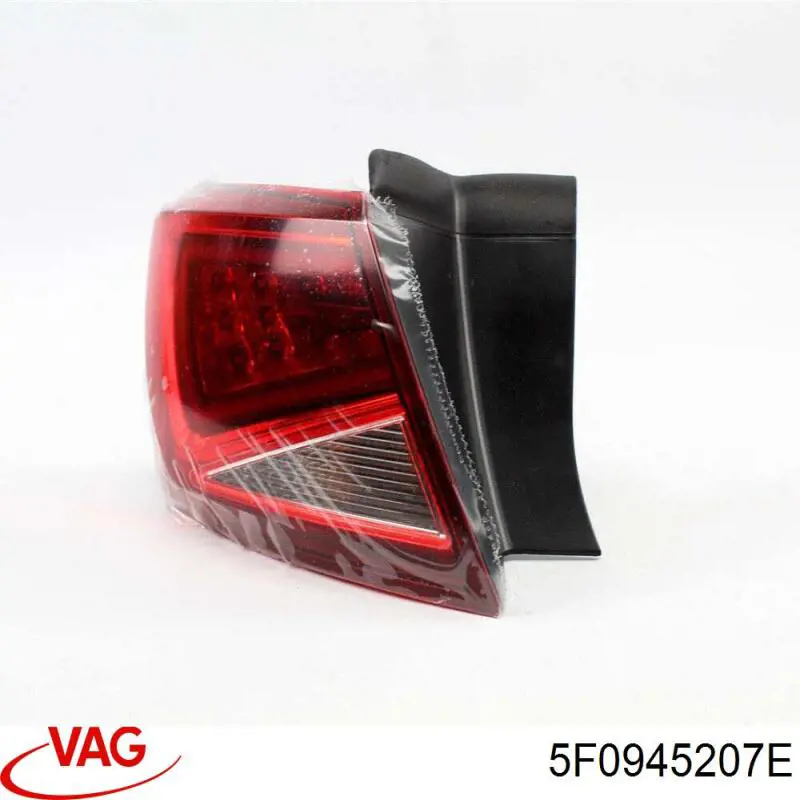 5F0945207E VAG Lampa zespolona tylna lewa zewnętrzna