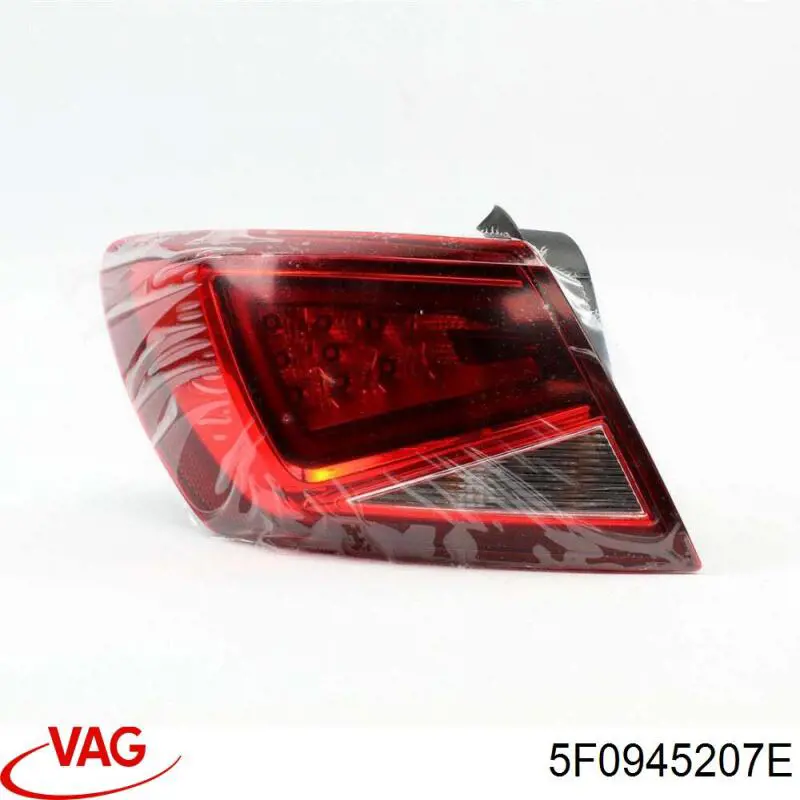 Do koszyka 5F0945207E VAG Lampa zespolona tylna lewa zewnętrzna