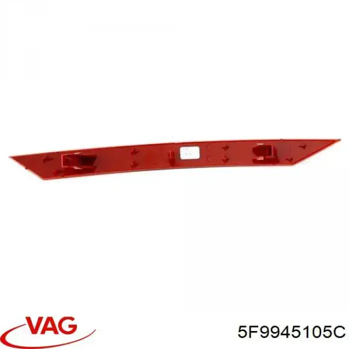 Do koszyka 5F9945105C VAG Lampa odblaskowa zderzaka tylnego lewa
