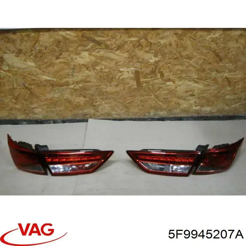 Do koszyka 5F9945207A VAG Lampa zespolona tylna lewa zewnętrzna