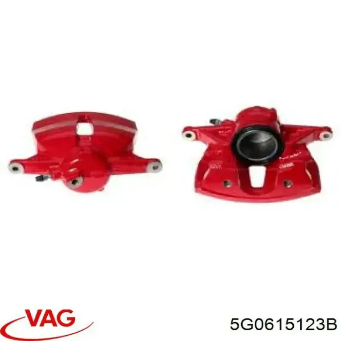 Zacisk hamulcowy przedni lewy VAG 5G0615123B cena, od 72,57 USD