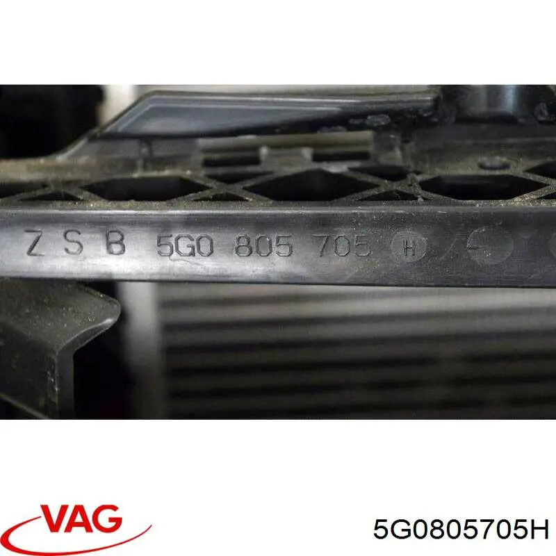 Wspornik zderzaka przedniego środkowy VAG KH9535207OE cena, od  