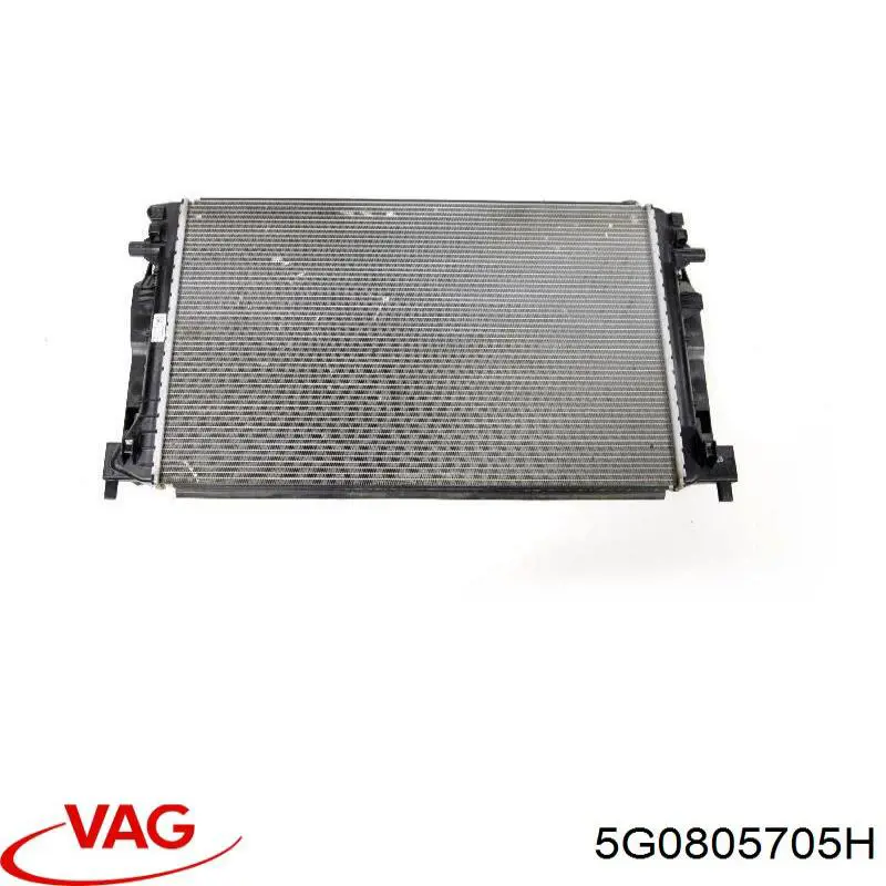 Wspornik zderzaka przedniego środkowy KH9535207OE VAG