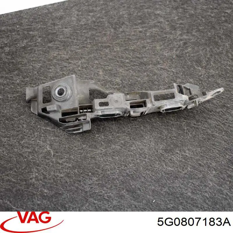 Do koszyka 5G0807183A VAG Wspornik zderzaka przedniego lewy zewnętrzny