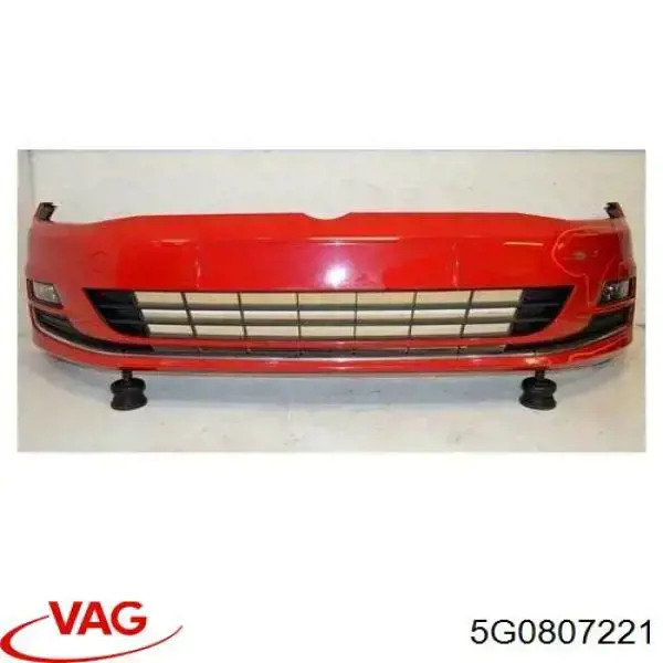 Do koszyka 5G0807221 VAG Zderzak przedni