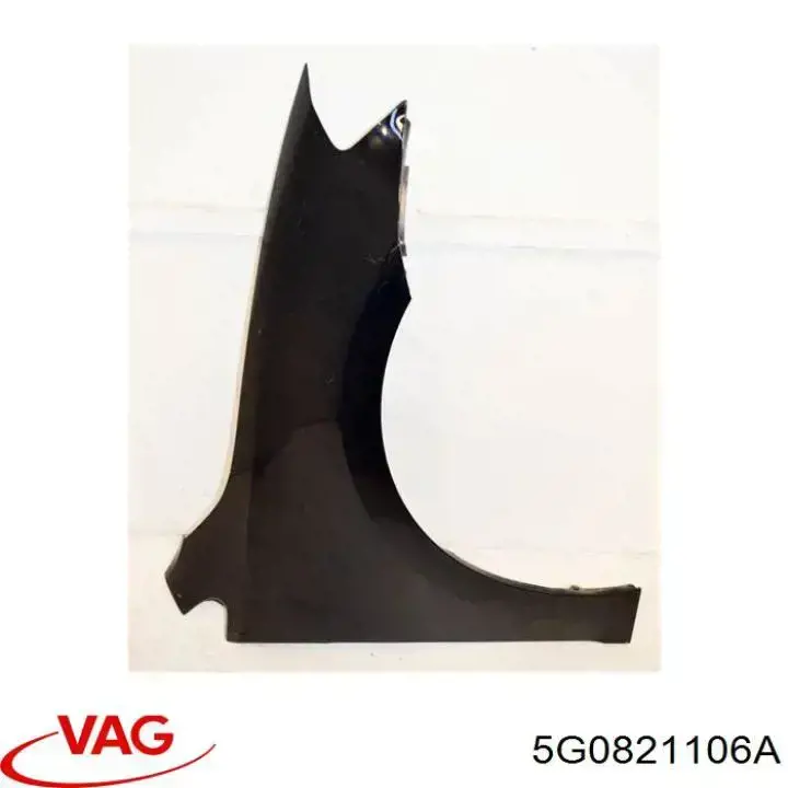Błotnik przedni prawy VAG 5G0821106A cena, od 125,65 USD