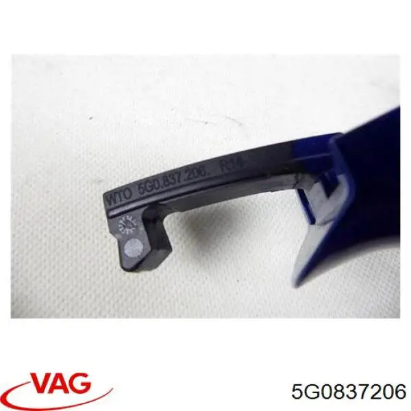 Klamka drzwi tylnych prawa zewnętrzna VAG 5G0837206 cena, od 30,65 USD