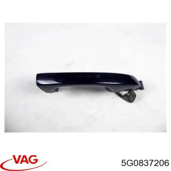 Do koszyka 5G0837206 VAG Klamka drzwi tylnych prawa zewnętrzna