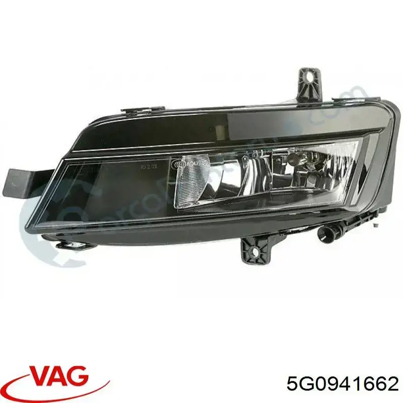5G0941662 VAG Lampa przeciwmgielna prawa