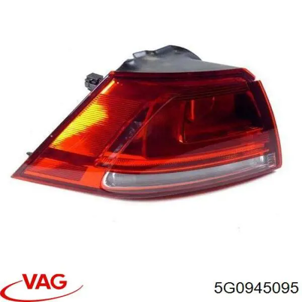 Lampa zespolona tylna lewa zewnętrzna VAG 5G0945095 cena, od 91,94 USD