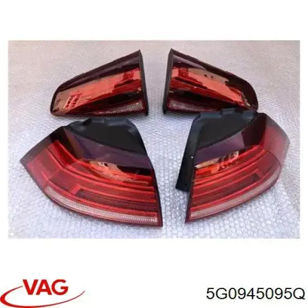Lampa zespolona tylna lewa zewnętrzna VAG 5G0945095Q cena, od 168,55 USD