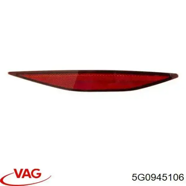 Lampa odblaskowa zderzaka tylnego prawa VAG 5G0945106 cena, od 14,15 USD