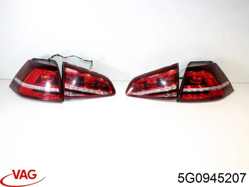 5G0945207 VAG Lampa zespolona tylna lewa zewnętrzna