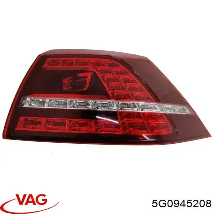 Lampa zespolona tylna prawa zewnętrzna VAG 5G0945208 cena, od 206,92 USD