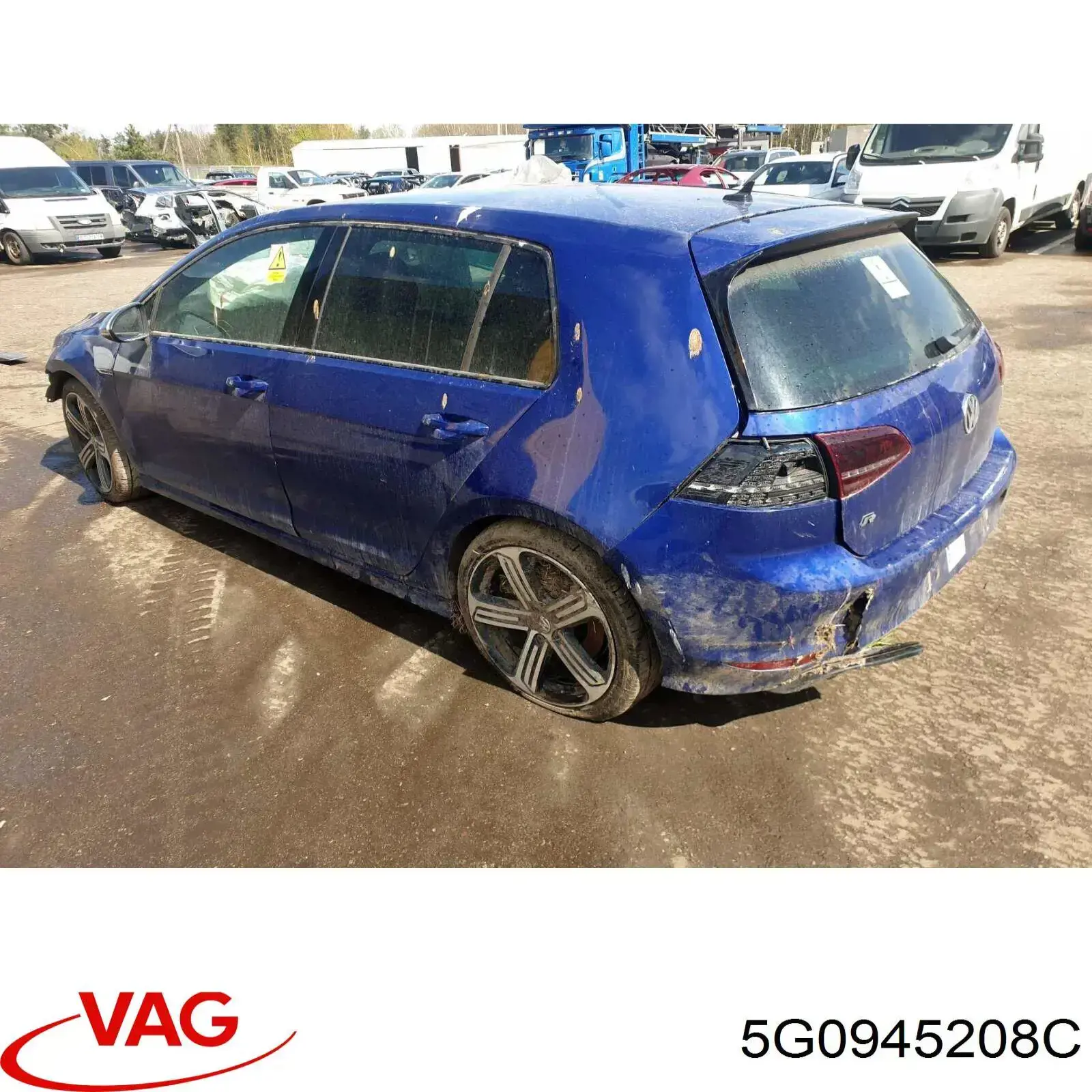 5G0945208C VAG Lampa zespolona tylna prawa zewnętrzna