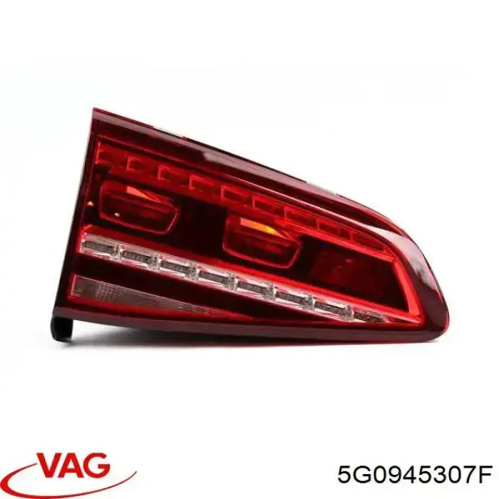 5G0945307F VAG Lampa zespolona tylna lewa wewnętrzna