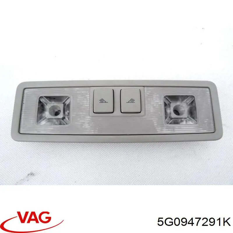 5G0947291K VAG Lampka oświetlenia kabiny tylna