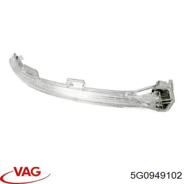 Kierunkowskaz lusterka prawy VAG 5G0949102 cena, od 39,57 USD
