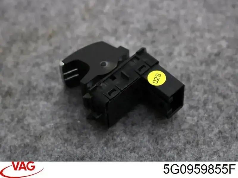 5G0959855F VAG Panel przyciskowy sterowania podnośnikiem szyby tylny