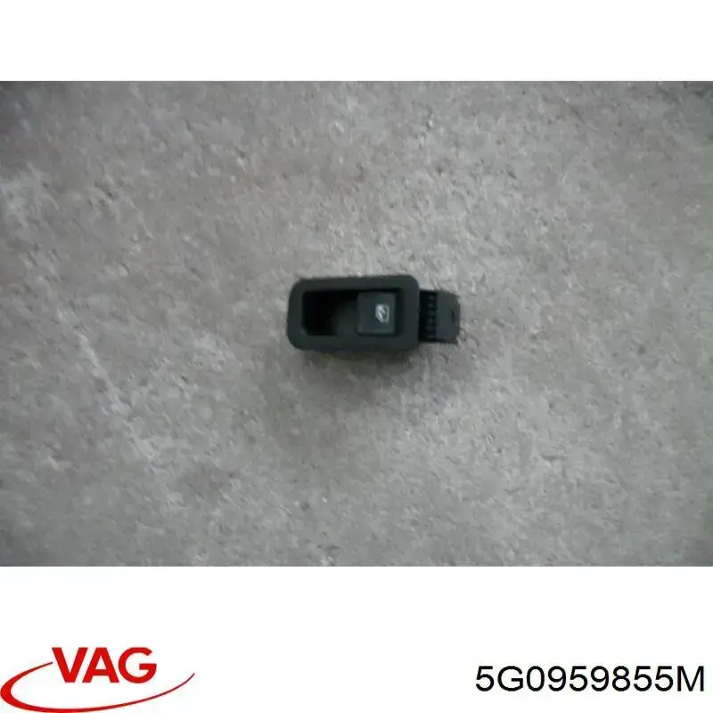 Włącznik przyciskowy podnośnika szyby przedni prawy VAG 5G0959855M cena, od 35,75 USD