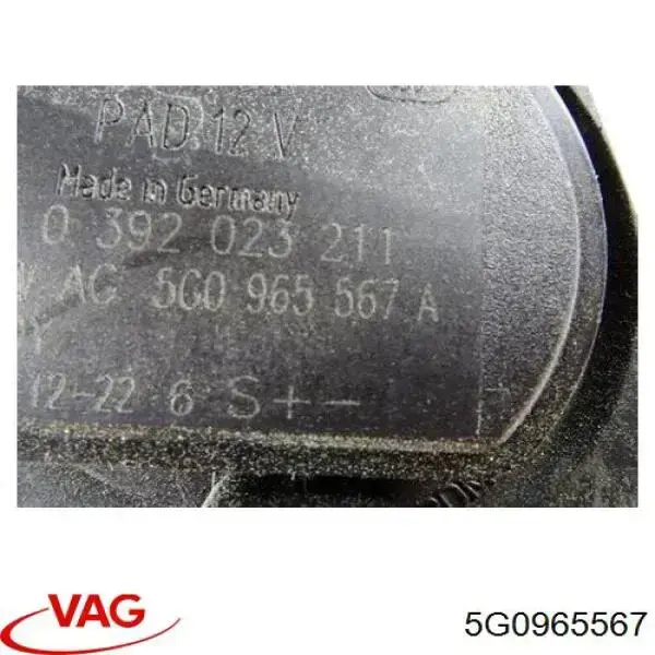 Pompa chłodzenia wodą, dodatkowa elektryczna VAG 5G0965567 cena, od 80,22 USD