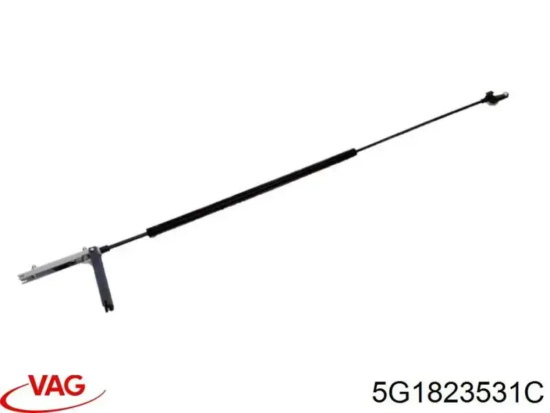 5G1823531C VAG Linka otwierania maski przednia