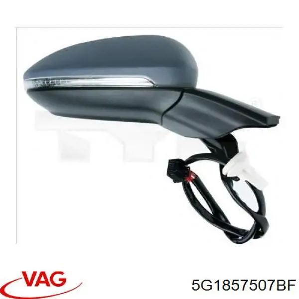 5G1857507BF VAG Lusterko wsteczne lewe