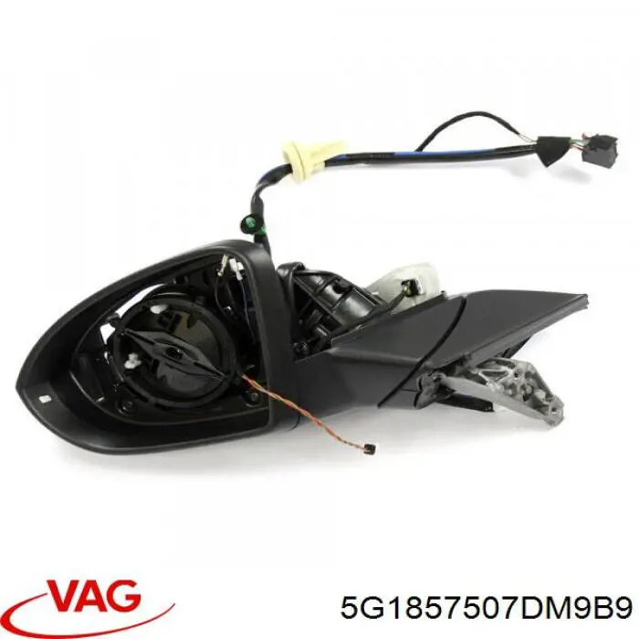 5G1857507DM9B9 VAG Obudowa lusterka wstecznego lewego