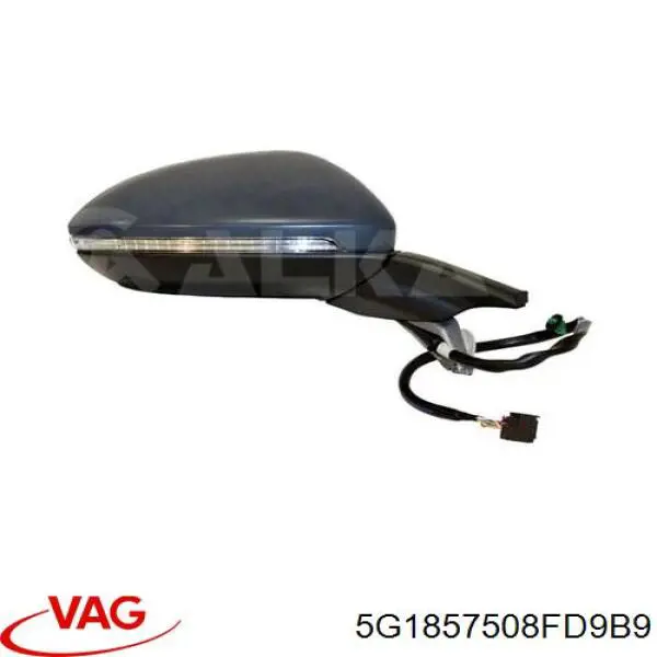 5G1857508FD9B9 VAG Lusterko wsteczne prawe