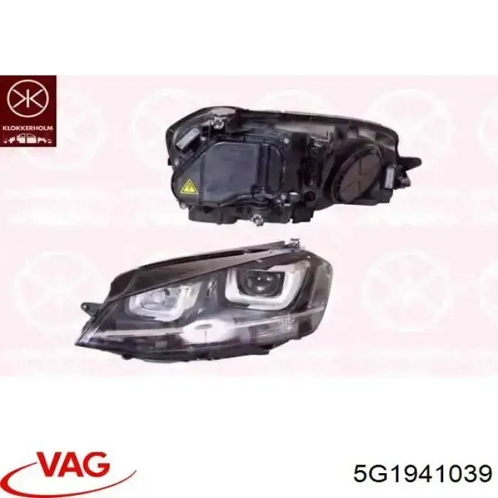 Reflektor lewy VAG 5G1941039 cena, od 392,98 USD
