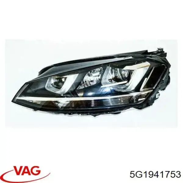 5G1941753 VAG Reflektor lewy