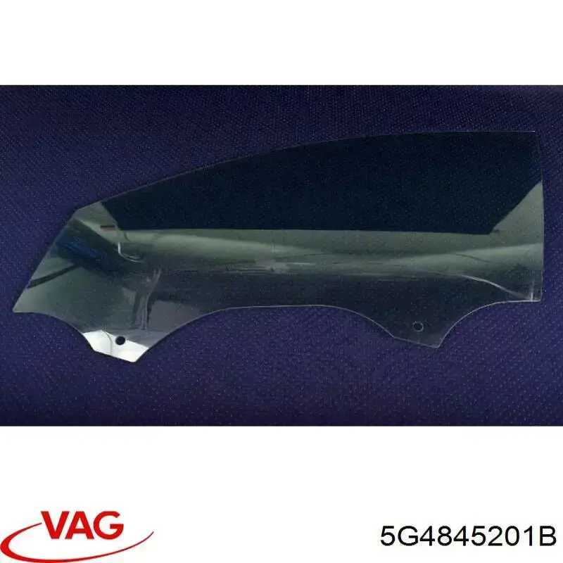 Szyba drzwi lewych przednich VAG 5G4845201B cena, od 89,96 USD