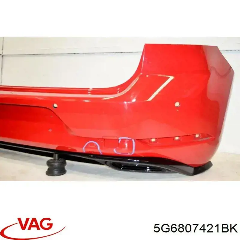 Zderzak tylny VAG 5G6807417BQ cena, od 384,78 USD