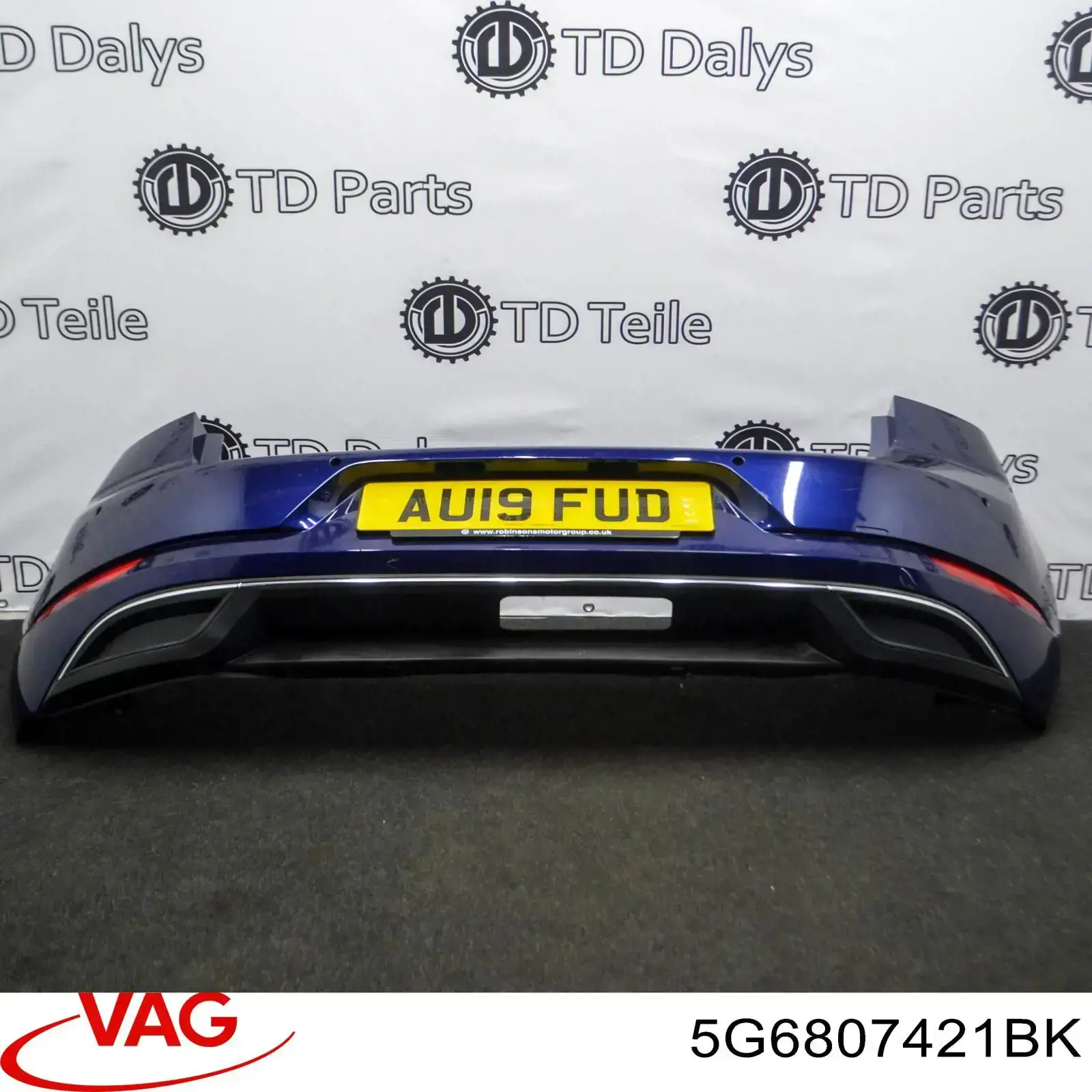 5G6807417BQ VAG Zderzak tylny